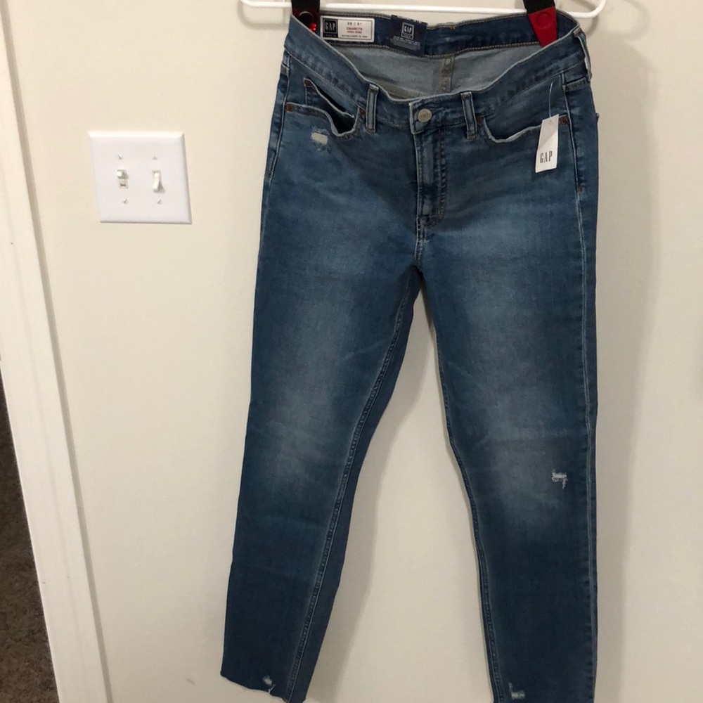 GAP Cigarette High Rise jeans